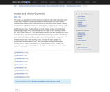 Motor and Motor Controls