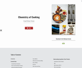 Chemistry of Cooking Chemistry of Cooking