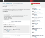 Statistics Course Content, Sampling Methods, Producing Data – Sampling Methods