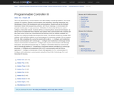 Programmable Controller III