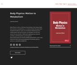 Body Physics: Motion to Metabolism