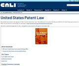 United States Patent Law