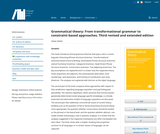 Grammatical theory: From transformational grammar to constraint-based approaches