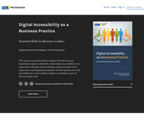 Digital Accessibility as a Business Practice