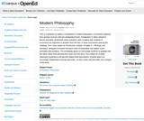 Modern Philosophy