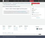 Abstract Algebra Course Content, "Abstract Algebra: Theory and Applications" by Thomas Judson, Links to "Abstract Algebra" by Thomas Judson Abstract Algebra Course Content, "Abstract Algebra: Theory and Applications" by Thomas Judson, Links to "Abstract Algebra" by Thomas Judson