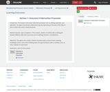 Manufacturing Processes Course Content, Fabrication Processes, Learning Outcomes