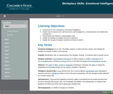 21st Century Workplace Skills: Lesson 4 Emotional Intelligence