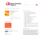 Principles of Social Psychology