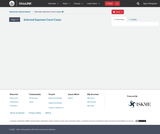 American Government, Selected Supreme Court Cases American Government, Selected Supreme Court Cases