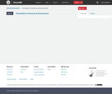 American Politics/Government Course Content, Foundations of American Government