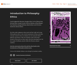 Introduction to Philosophy: Ethics