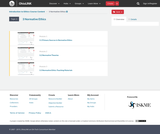 Introduction to Ethics Course Content, 3 Normative Ethics