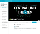 Central limit theorem