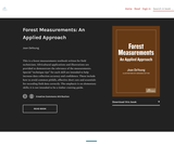 Forest Measurements: An Applied Approach Forest Measurements: An Applied Approach