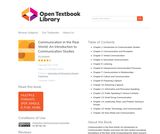 Communication in the Real World: An Introduction to Communication Studies