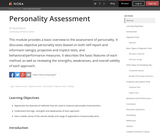Personality Assessment