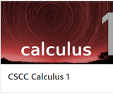 MATH 1151 CSCC Calculus 1
